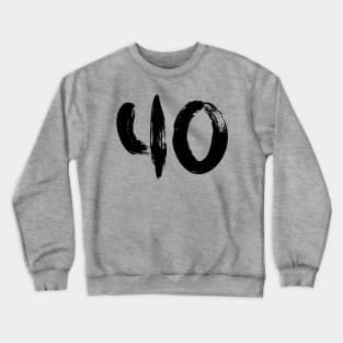 Number 40 Crewneck Sweatshirt